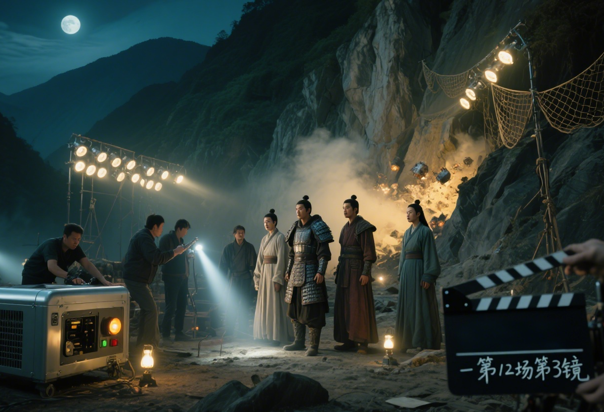 网剧炸山戏的 “隐形功臣”：柴油发电机如何扛住野外 3 天 3 夜连轴转？